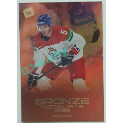 2023 MK reprezentace #BM-04 David Jiříček Bronze Medalists Men