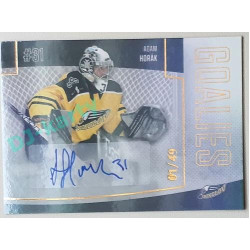 2022/23 Goal Cards Chance Liga 1. série #G-5 Adam Horák Goalies Autograph 01/49