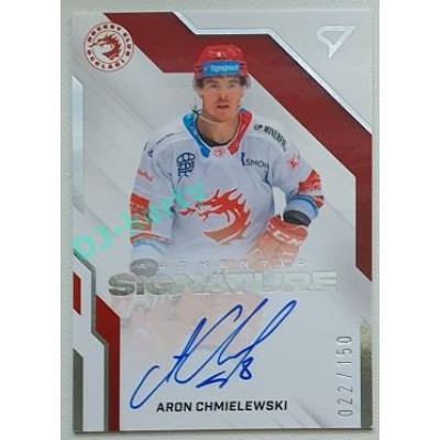 2022/23 Sportzoo ELH 2. série #AS1-AC Aron Chmielewski Signature level 1 xxx/150