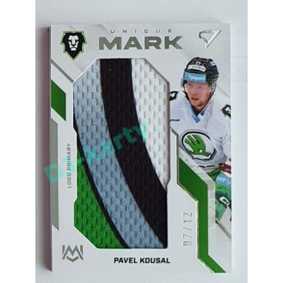 2022/23 Sportzoo ELH 2. série #UM-KO Pavel Kousal Unique Mark 07/12