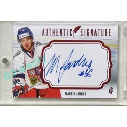 2023/24 LC Expectations Road to Prague #AS-02 Martin Jandus Authentic Signature Red xx/10