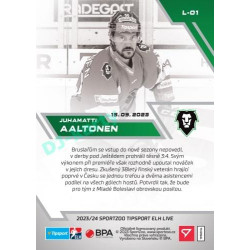 2023/24 Sportzoo ELH LIVE #L-01 Juhamatti Aaltonen  xx/42