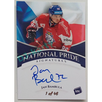 2023 MK reprezentace #NPS-11 Jan Bambula National Pride Signatures 1 of 46