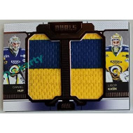 2022/23 Goal Cards Chance Liga Update #D-01 D. Huf / L. Kašík Duals Jersey Bronze 03/30