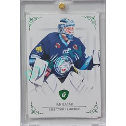 2023 Legendary Cards REKORDY ČESKÉ EXTRALIGY #19 Ján Lašák Emerald 2/5