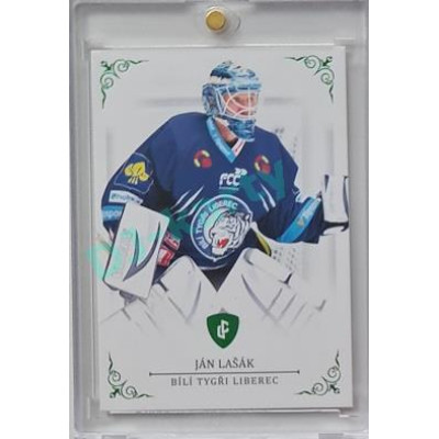 2023 Legendary Cards REKORDY ČESKÉ EXTRALIGY #19 Ján Lašák Emerald 2/5