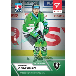 2023/24 Sportzoo ELH LIVE #L-01 Juhamatti Aaltonen  xx/42