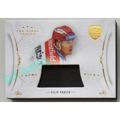 2021/22 OFS The Final Series Filip Pavlík #STI-PAF Game Used Stick Gold PROMO