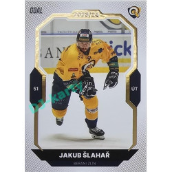 2023/24 Goal cards Chance Liga 2. série #200 Jakub Šlahař Gold 1of20