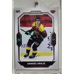 2023/24 Goal cards Chance Liga 2. série #294 Samuel Krajč Rainbow 1/1