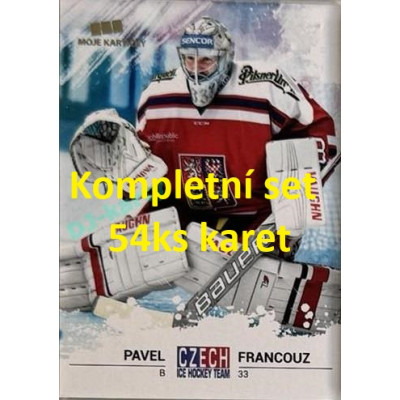 2017/18 MK reprezentace kompletní set 54ks karet
