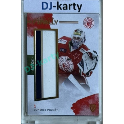 23/24 Goal Cards Finally Season #FST-27 Daminik Pavlát Stick 02/20