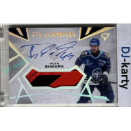 2024/25 Sportzoo ELH 1. serie #FS-SE Petr Šenkeřík Flaming Stick Auto 10/25