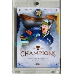 2023 Goal Cards Zlín Champions #23 Pavel Kubiš Parallel 9/10