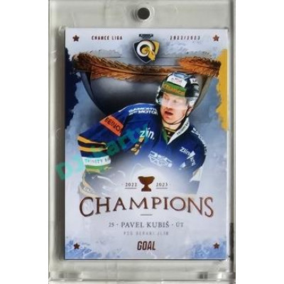 2023 Goal Cards Zlín Champions #23 Pavel Kubiš Parallel 9/10