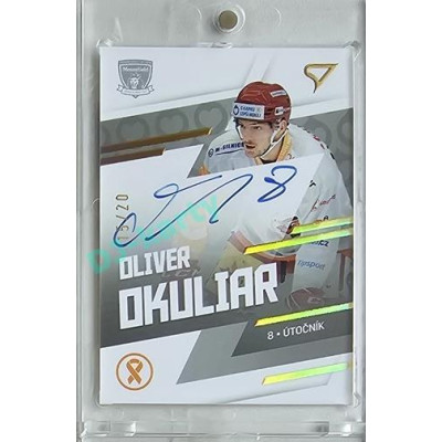 2023/24 Sportzoo O kapku lepší hokej #KNS-OO Oliver Okuliar Signature 10/20