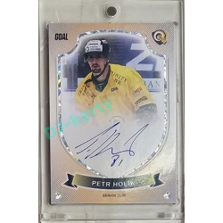 2023/24 Goal cards Chance Liga O kapku lepší hokej #03 Petr Holík Expo Ostrava Signature x/6