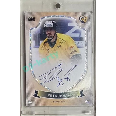 2023/24 Goal cards Chance Liga O kapku lepší hokej #03 Petr Holík Expo Ostrava Signature x/6