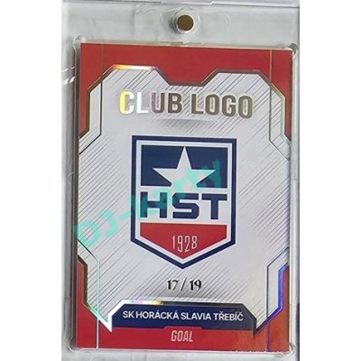 2023/24 Goal cards Chance Liga 1. série #CL-03 SK HORÁCKÁ SLAVIA TŘEBÍČ Club Logo Parallel 17/19