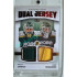 2023/24 Goal cards Chance Liga 2. série #JD-04 Maksin Zhukov / Patrik Romančík Game Used Material Dual Jersey 19/20