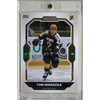 2023/24 Goal cards Chance Liga 1. série #018 Tom Ondračka Gold 1of20