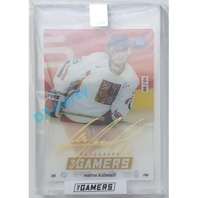 2021 MK Gamers 1 Martin Ručínský #TG-MR 5/5 Gamers Original GOLD