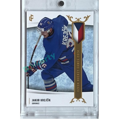 2024 LC Golden Prague Belongs to us #EHC-05 Jakub Krejčík Czech Hockey Games 2024