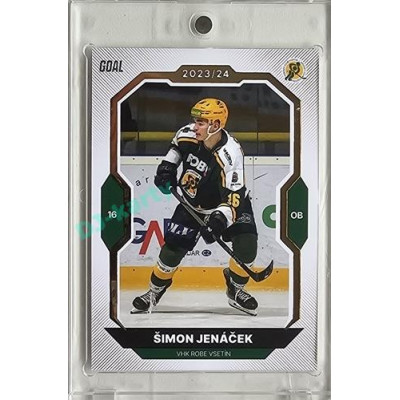 2023/24 Goal cards Chance Liga 1. série #019 Šimon Jenáček Gold 1of20