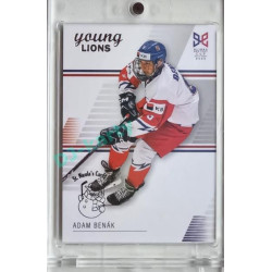 2023/24 Legendary Cards Hlinka Gretzky Cup Young Lions #15 Adam Benák Expo