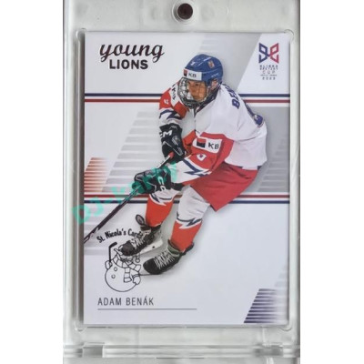 2023/24 Legendary Cards Hlinka Gretzky Cup Young Lions #15 Adam Benák Expo