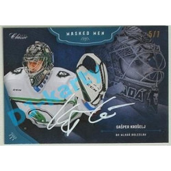 2020/21 OFS 2. série Gašper Krošejl #MM-15 5/7 Masked Men Signature
