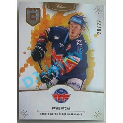 2020/21 OFS 2. série Pavel Pýcha #CAP-PPÝ 20/22 Captains Neon Rainbow