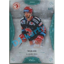 2020/21 OFS 2. série Taylor Leier #299 6/7 Blue Aquadropp