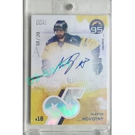 2024 Goal Cards 95. VÝROČÍ ZLÍNSKÉHO HOKEJE #ZL07 Martin Novotný Signature xx/20