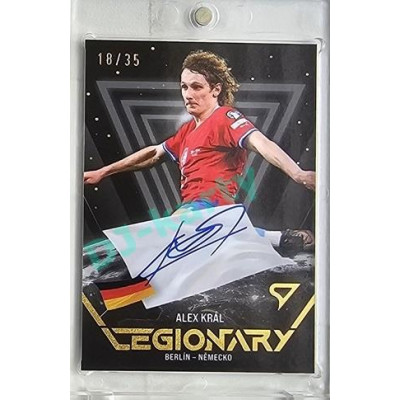 2024 Sportzoo HRDÍ LVI #LNS-AK Alex Král Legionary Auto 18/35