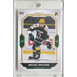 2023/24 Goal cards Chance Liga 1. série #020 Michal Hryciow Gold 1of20