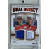 2023/24 Goal cards Chance Liga 2. série #JD-07 Tomáš Šoustal / Petr Mrázek Game Used Material Dual Jersey 19/20