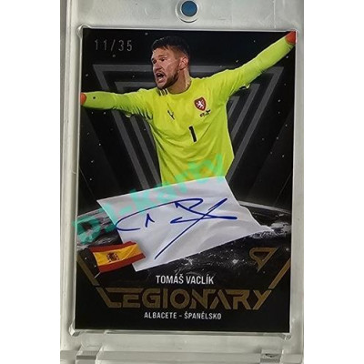 2024 Sportzoo HRDÍ LVI #LNS-TV Tomáš Vaclík Legionary Auto 11/35