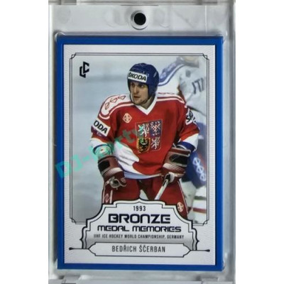 2023 LC Bronze Medal Memories 1993 #07 Bedřich Ščerban Blue Frame 3/3