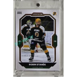 2023/24 Goal cards Chance Liga 1. série #021 Robin Staněk Gold 1of20