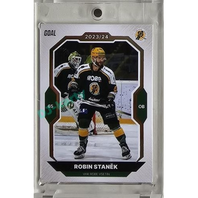 2023/24 Goal cards Chance Liga 1. série #021 Robin Staněk Gold 1of20