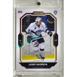 2023/24 Goal cards Chance Liga 1. série #152 Josef Skořepa EXPO Silver 1of6