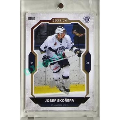2023/24 Goal cards Chance Liga 1. série #152 Josef Skořepa EXPO Silver 1of6