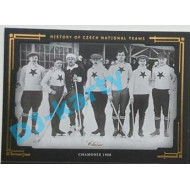 2020 OFS SSČH Chamonix 1908 #HCNT-01 03/10 History of Czech National Teams Gold