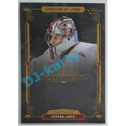 2021 OFS Kingdom of Lions Štěpán Lukeš #A01 Authentic Signature PROMO (bez podpisu)