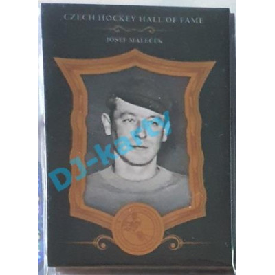 2020 OFS Síň slávy českého hokeje Josef Maleček #SSCH-001 24/25 Black Cut