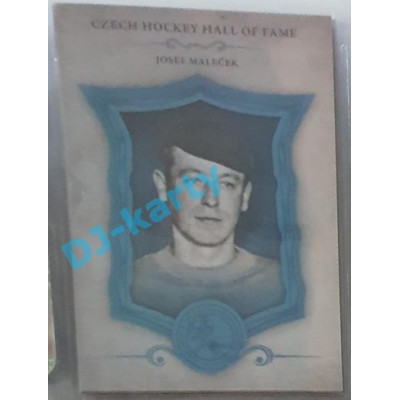 2020 OFS Síň slávy českého hokeje Josef Maleček #SSCH-001 04/25 Rainbow