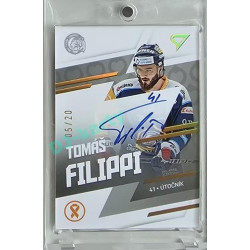 2023/24 Sportzoo O kapku lepší hokej #KNS-TF Tomáš Filippi Signature xx/20