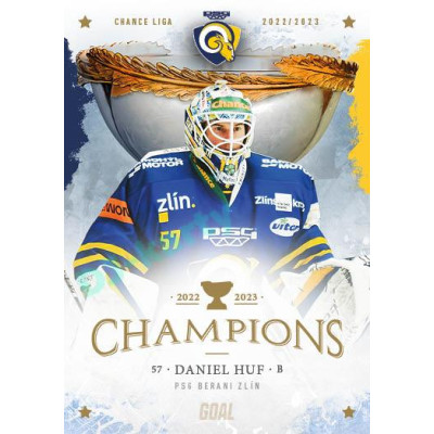 2023 Goal Cards Zlín Champions #01 Daniel Huf
