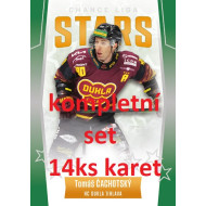 2022/23 Goal Cards Chance Liga 1. série Chance Liga Stars - kompletní set 14ks